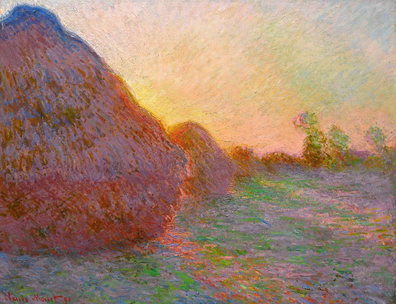 Die Mühlen - Claude Monet