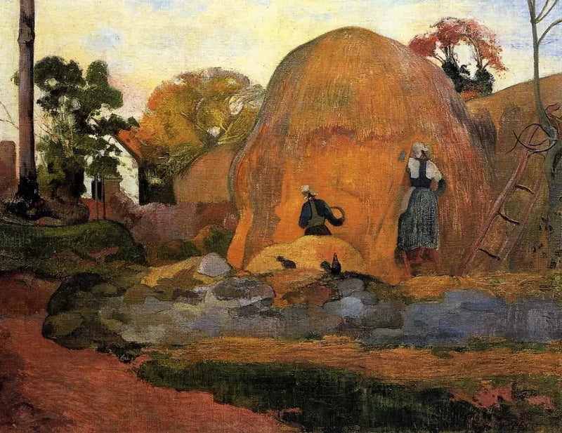 Die gelben Mühlen - Paul Gauguin