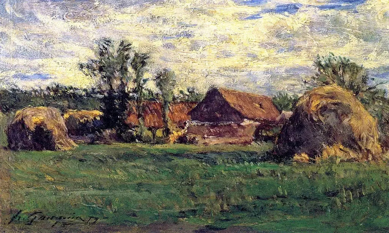 Die Mühlen oder Umgebung von Pontoise - Paul Gauguin