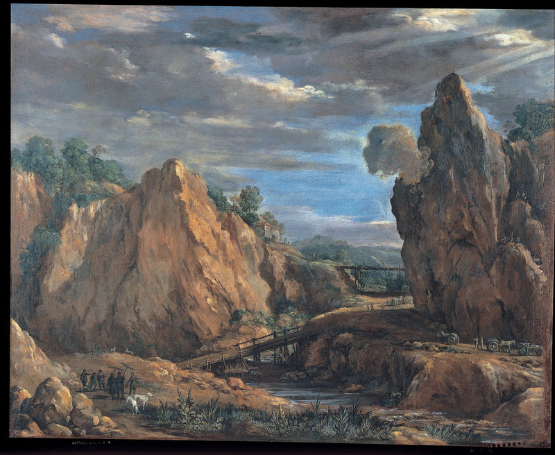 Die Minen von Tolfa - Pietro da Cortona