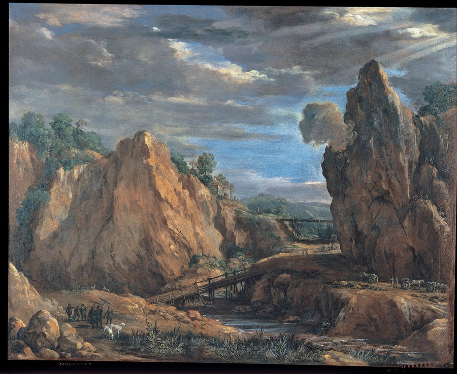 Die Minen von Tolfa - Pietro da Cortona