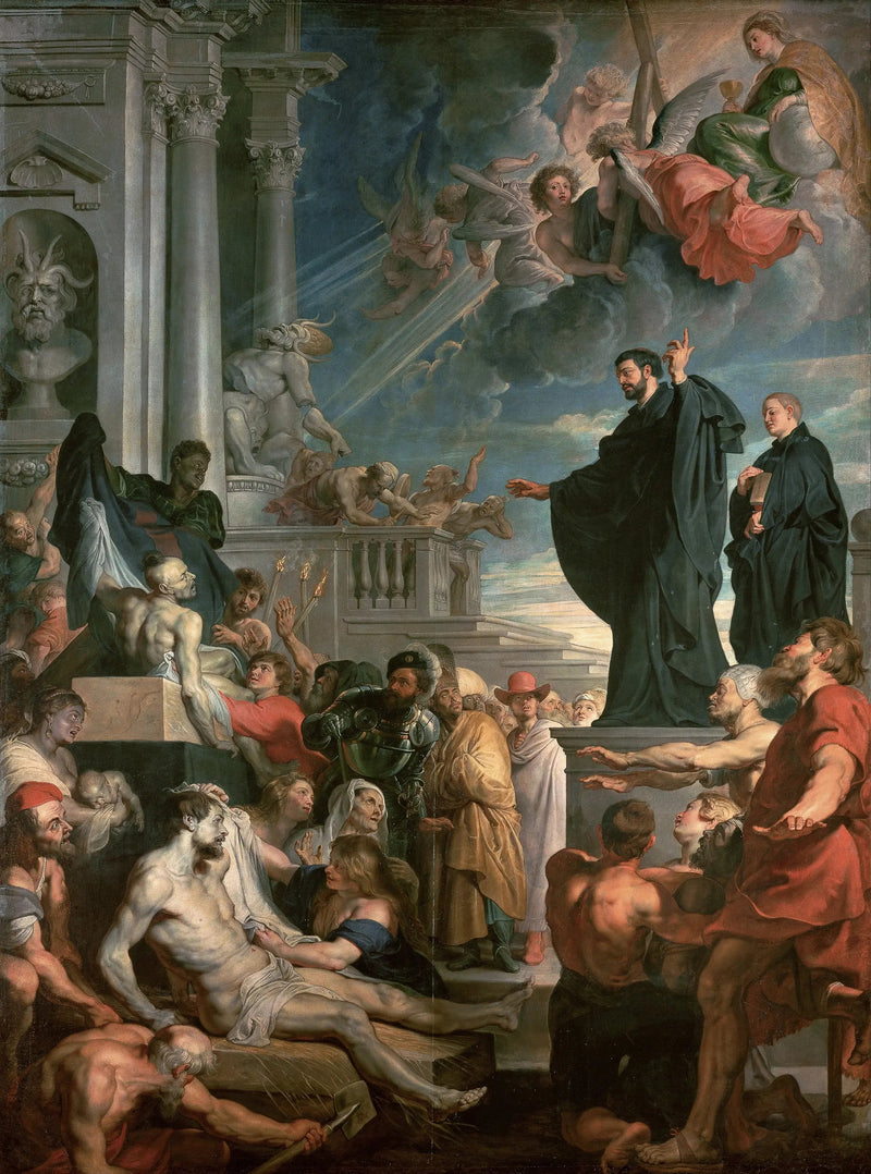 Die Wunder des heiligen Franz Xaver - Peter Paul Rubens