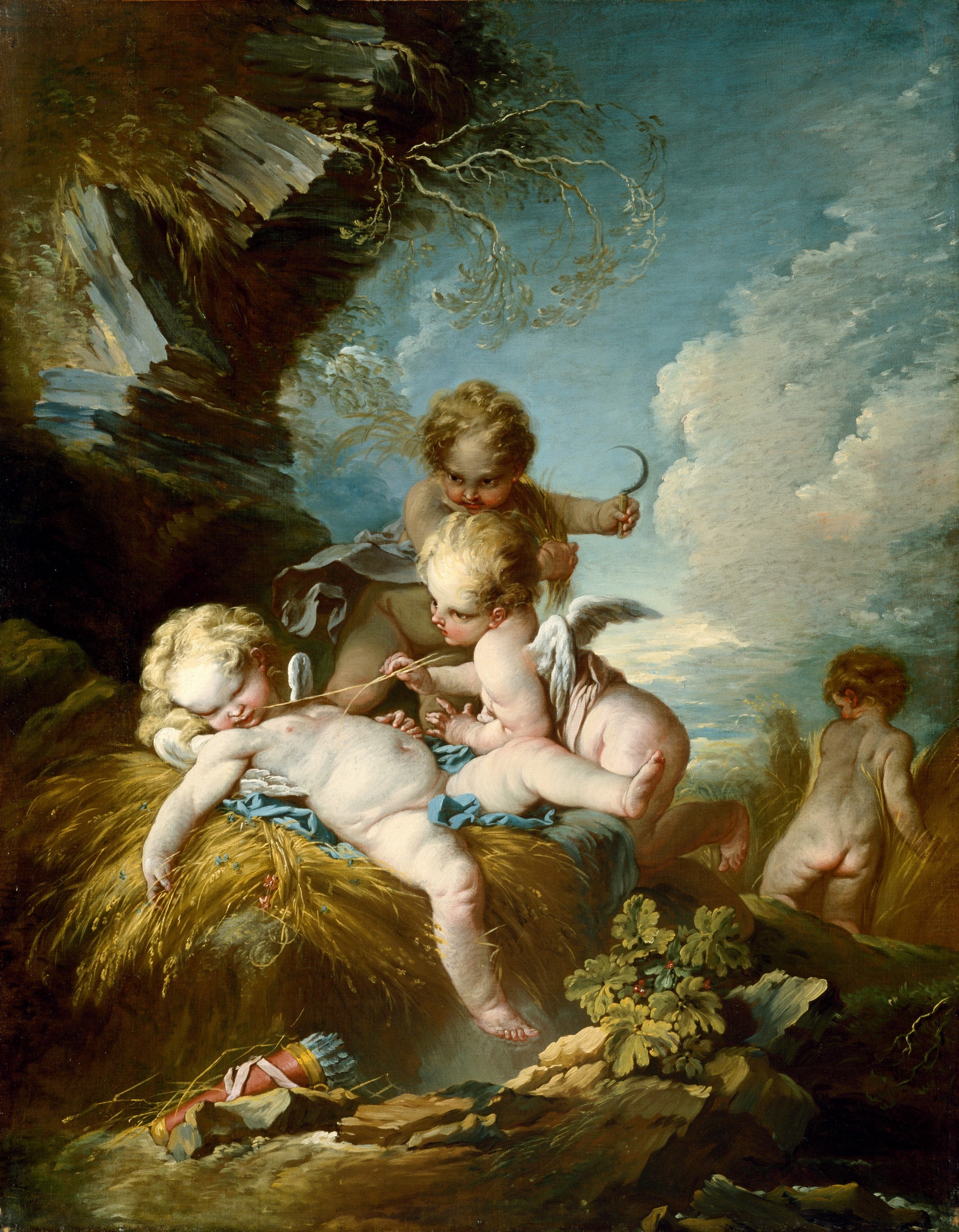 Die Erntenden Cherubim - François Boucher