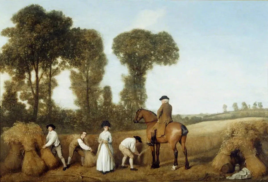 Die Mähdrescher - George Stubbs