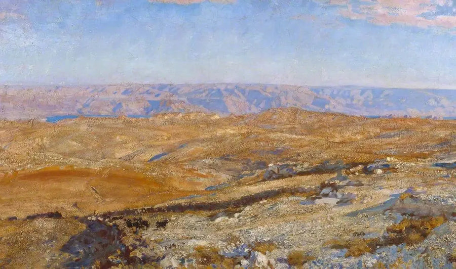 Die Berge von Moab - John Singer Sargent
