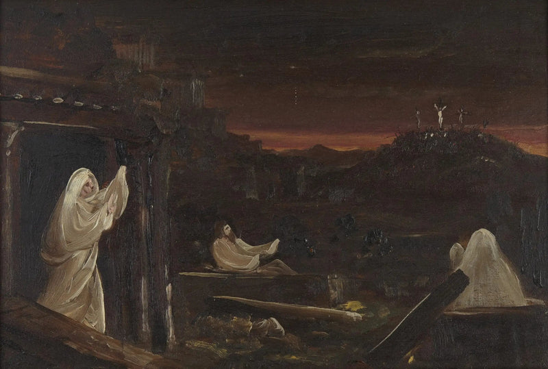 Die Toten erwecken die Gräber - Thomas Cole