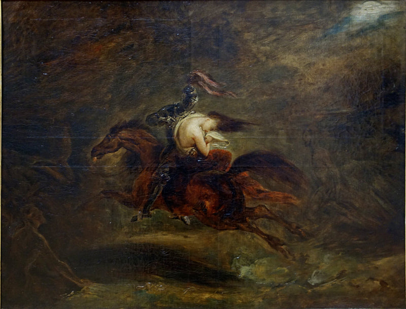 Die Toten eilen schnell (nach einer Ballade von Bürger) - Ary Scheffer