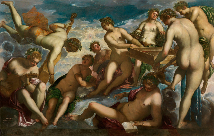 Die Musen - Jacopo Tintoretto