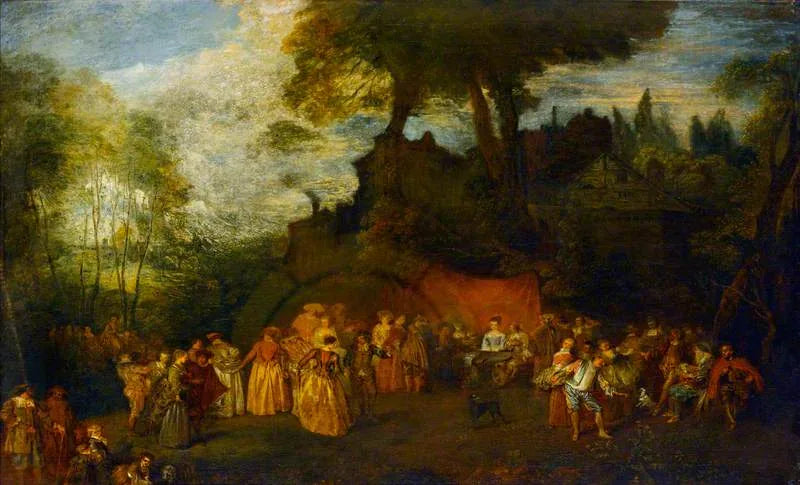 Die Hochzeiten - Antoine Watteau