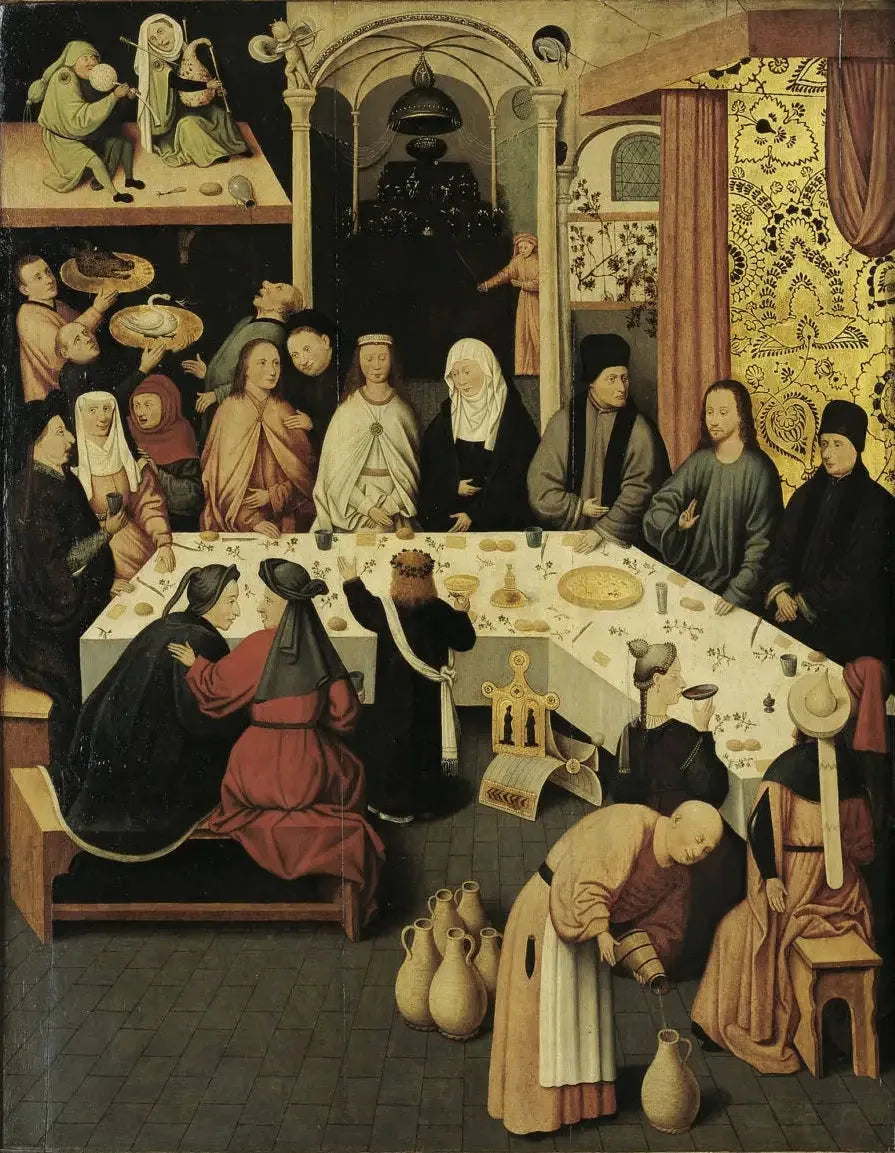 Die Hochzeitsfeier zu Kana - Hieronymus Bosch
