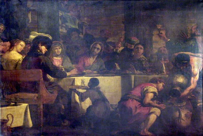 Die Hochzeit zu Kana - Mattia Preti