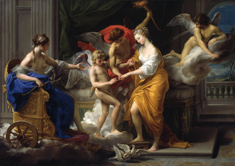 Die Hochzeit von Psyche und Amor - Pompeo Batoni