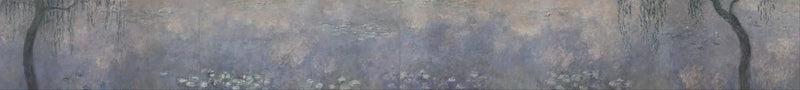 Die Seerosen: Die zwei Weiden - Claude Monet