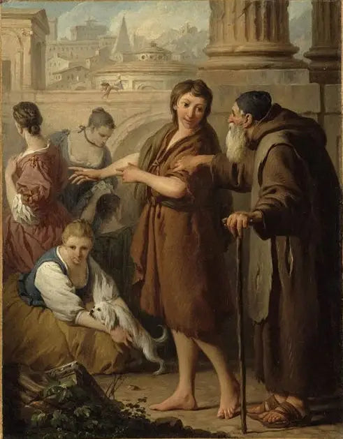 Die Gänse des Bruders Philippe - Pierre Subleyras