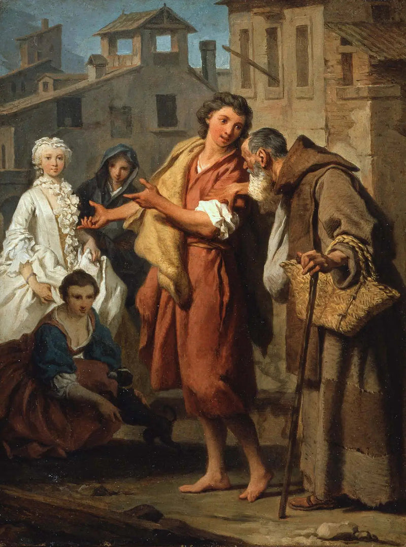 Die Gänse des Bruders Philippe - Pierre Subleyras