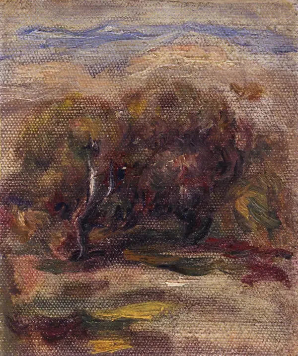 Die Olivenbäume in Cagnes-sur-Mer - Pierre-Auguste Renoir