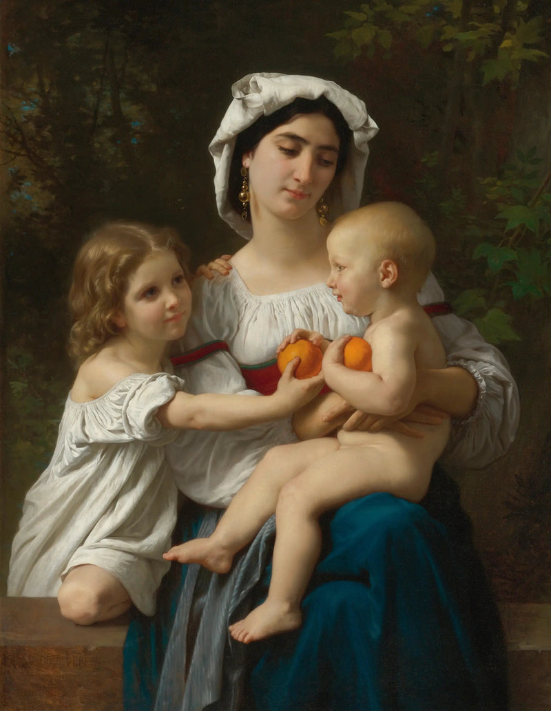 Die Orangen - Bouguereau