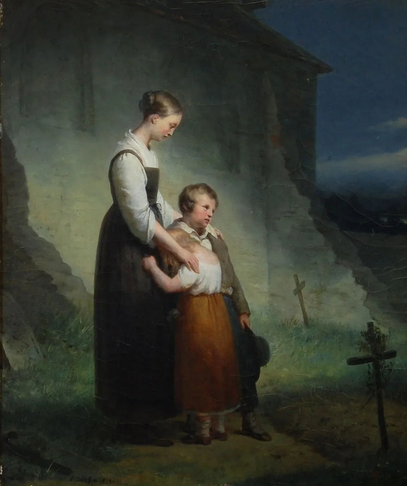Die Waisenknaben - Ary Scheffer
