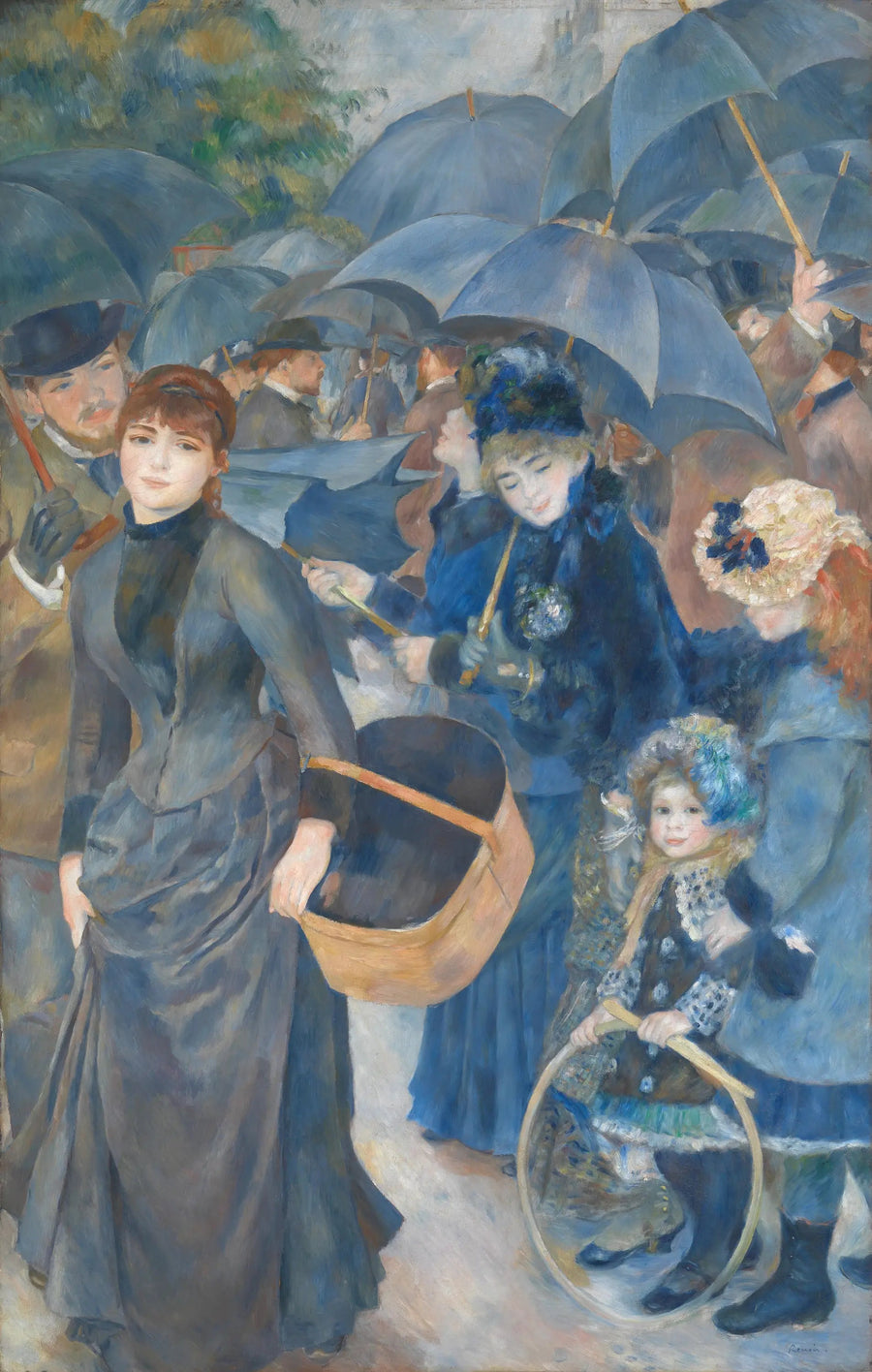 Die Regenschirme - Pierre-Auguste Renoir