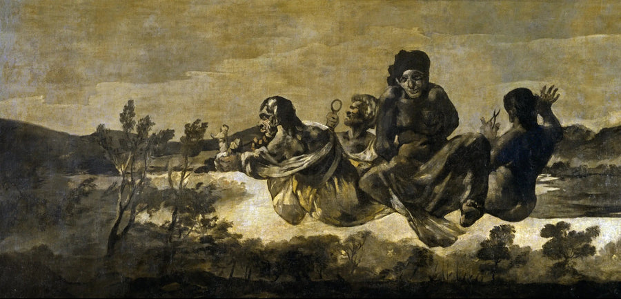 Die Parzen - Francisco de Goya