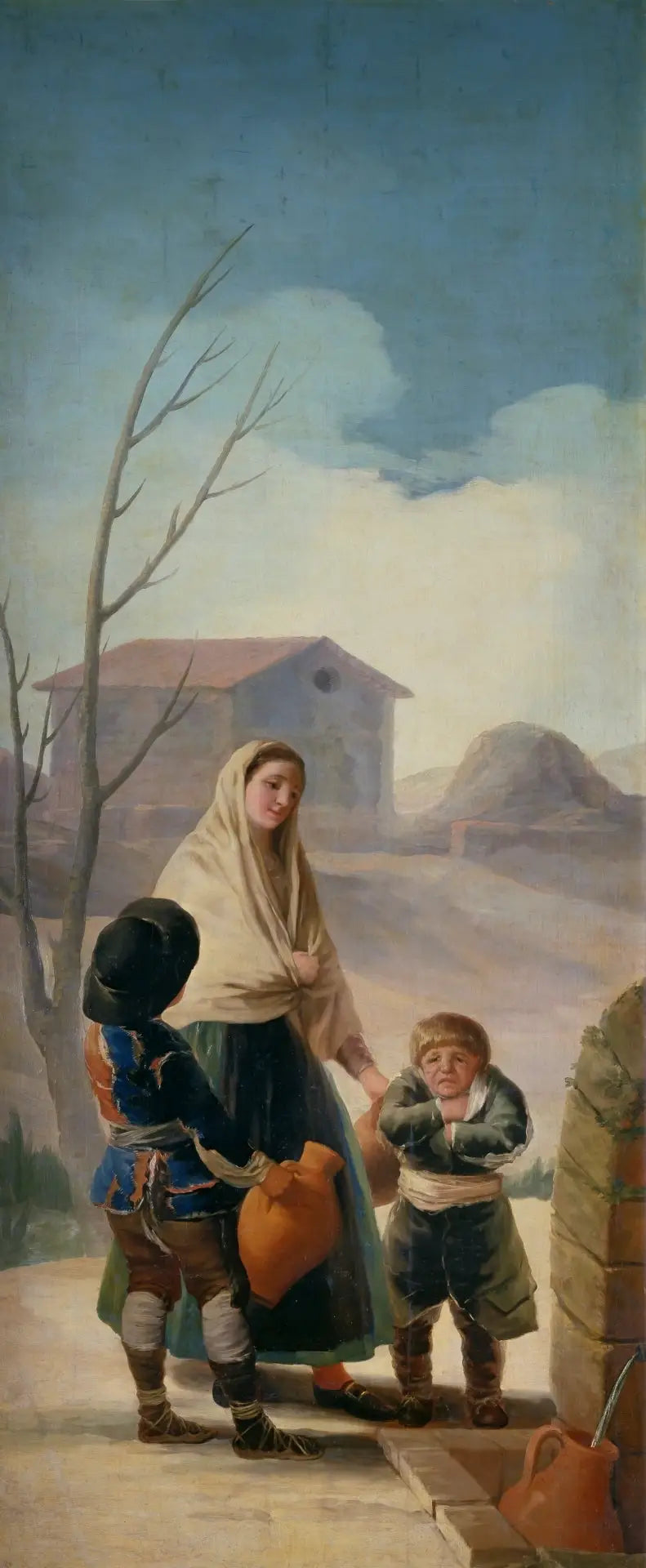 Die Armen an der Quelle - Francisco de Goya