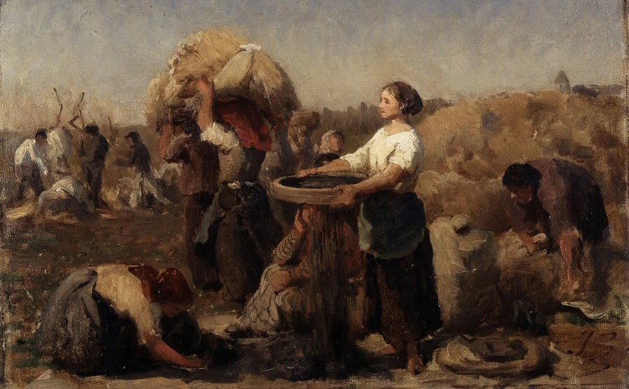 Mohnblumen - Jules Breton