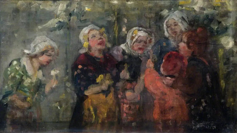 Die lachenden Bäuerinnen - Pierre-Auguste Renoir