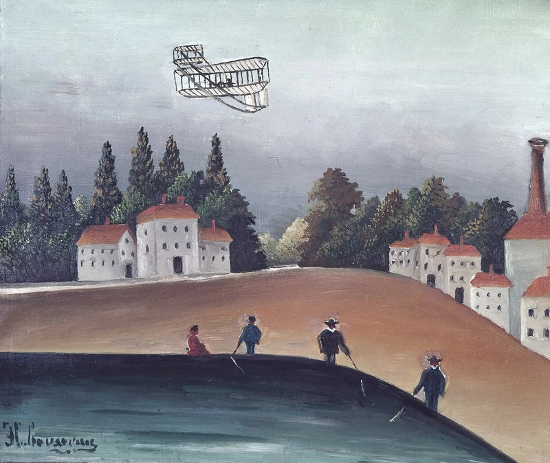 Die Fischer beim Angeln - Henri Rousseau