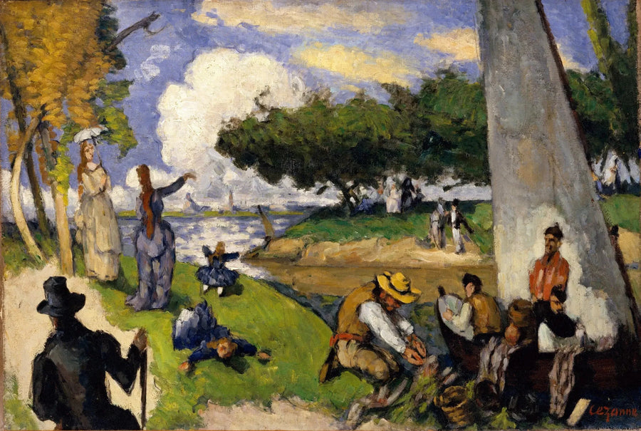 Die Fischer – Julitag - Paul Cézanne