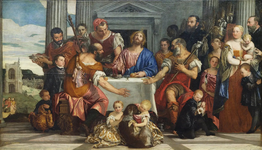Die Pilger von Emmaus - Paul Véronèse