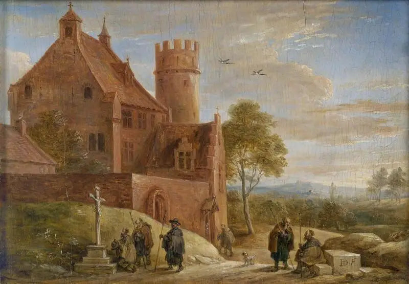 Die Pilger - David Teniers der Jüngere