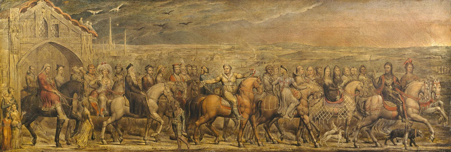 Die Pilger von Canterbury - William Blake