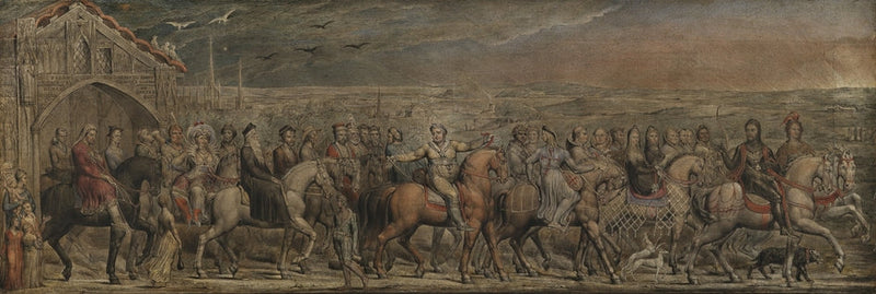 Die Pilger von Canterbury - William Blake