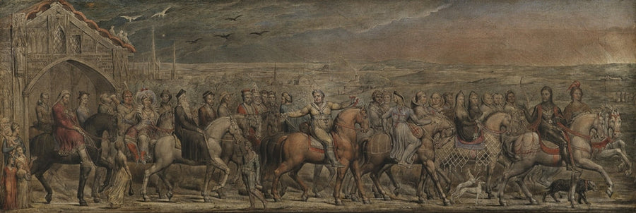 Die Pilger von Canterbury - William Blake