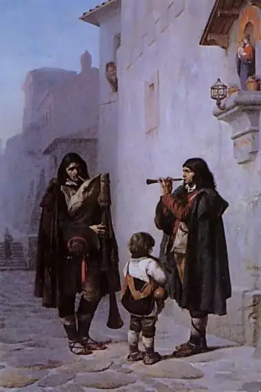 Die Pifferari - Jean-Léon Gérôme