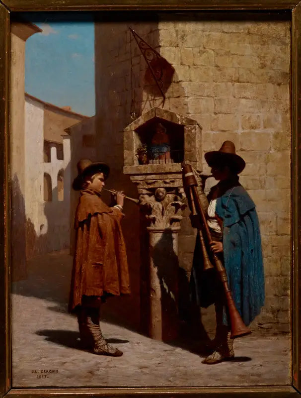 Die Pifferari - Jean-Léon Gérôme