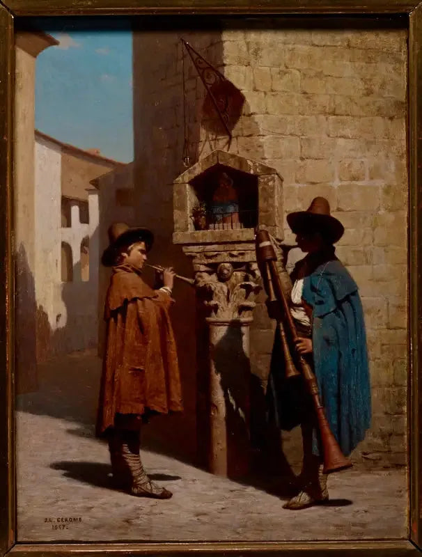 Die Pifferari - Jean-Léon Gérôme