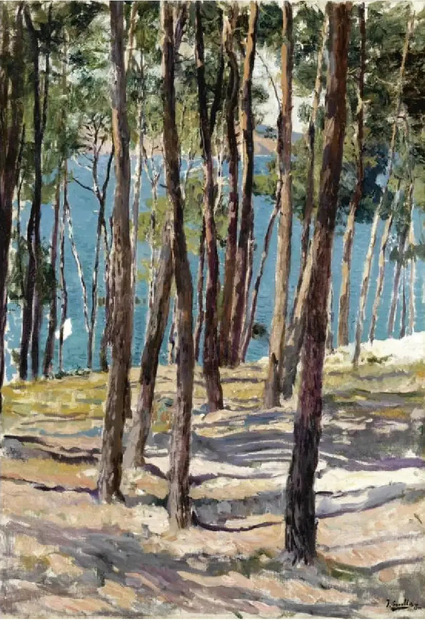 Die Kiefern, Galizien - Joaquín Sorolla