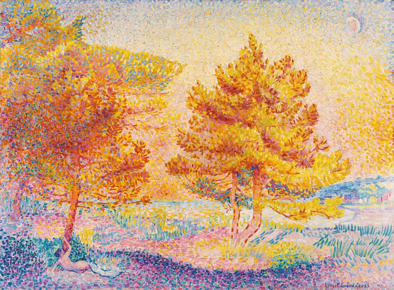 Die Pinien - Henri-Edmond Cross