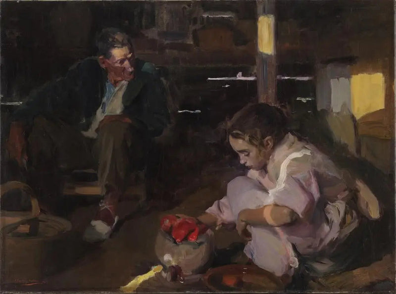 Die Paprika - Joaquín Sorolla