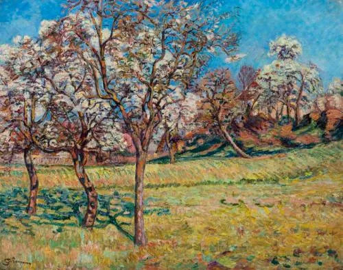 Die Apfelbäume in Damiette - Armand Guillaumin