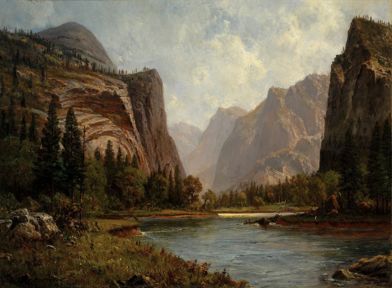 Die Tore des Yosemite - Albert Bierstadt