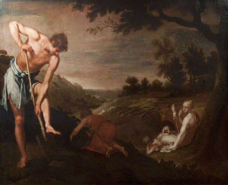 Die ersten Werke von Adam und Eva - Alonso Cano