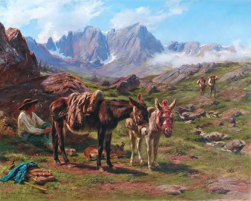 Die Pyrenäen - Rosa Bonheur