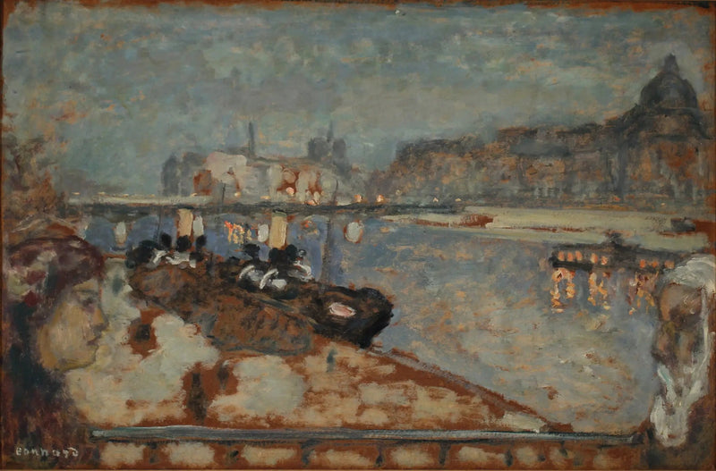 Die Kais von Paris - Pierre Bonnard