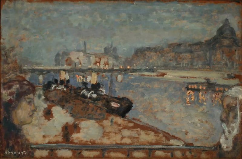 Die Kais von Paris - Pierre Bonnard