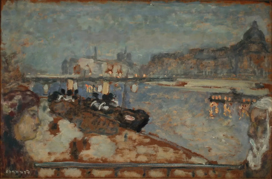 Die Kais von Paris - Pierre Bonnard