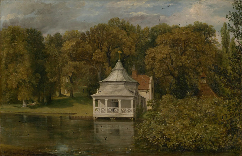 Die Viertel hinter Alresford Hall - John Constable
