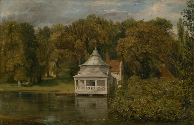 Die Viertel hinter Alresford Hall - John Constable