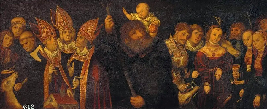 Die vierzehn Helfer in der Not - Lucas Cranach der Ältere
